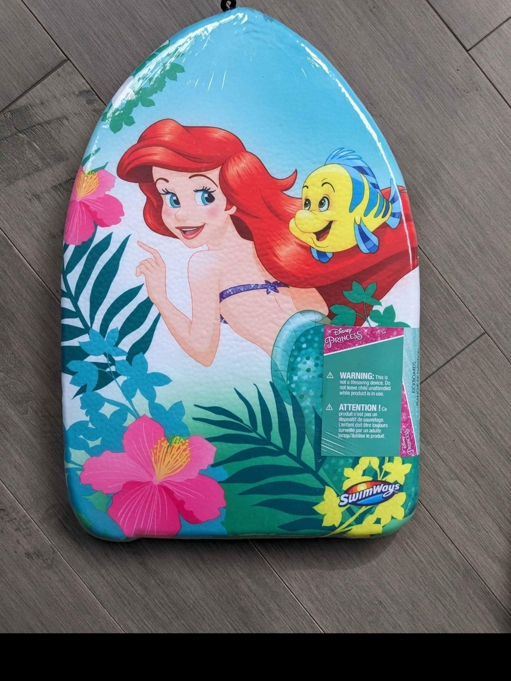 Disney Kids Bodyboard Lavender Ariel
